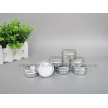 10g frasco de creme de alumínio com tampa de parafuso (PPC-ATC-067)